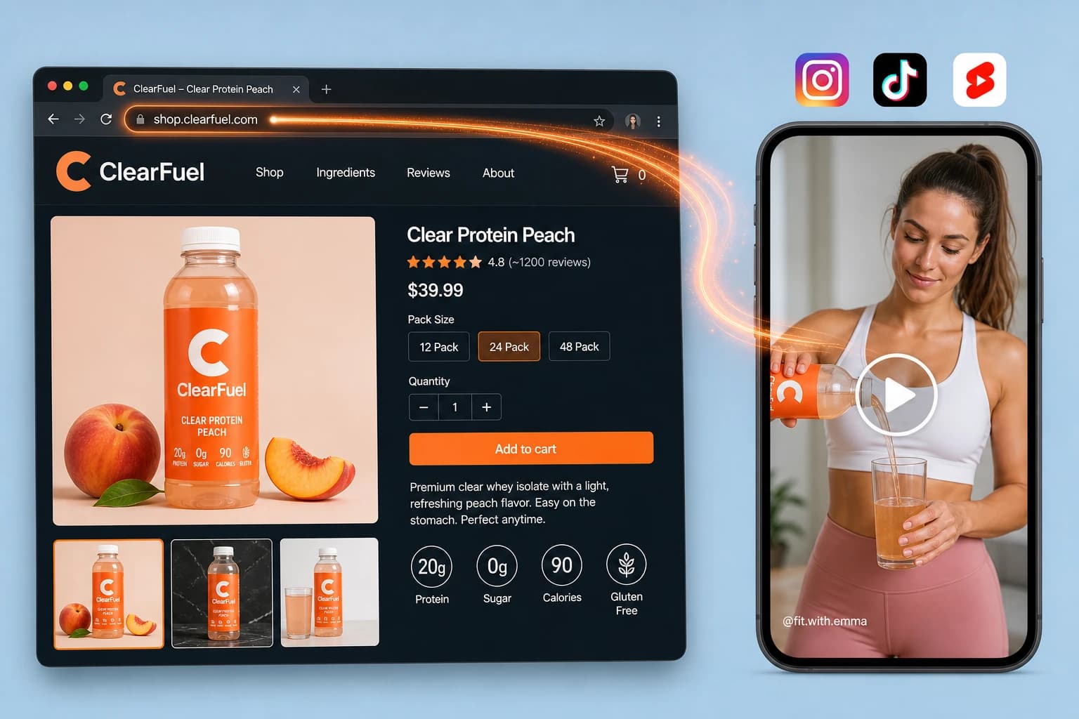 AI Video Ad Generator for Product or Service